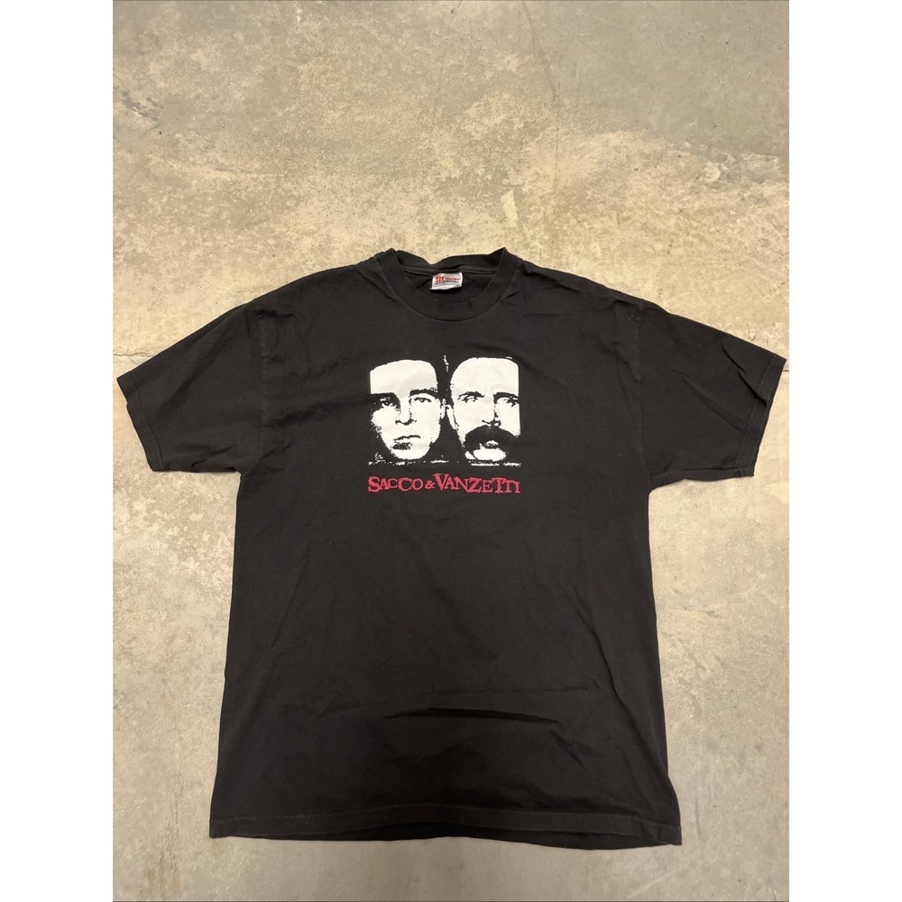 Vintage 90s sacco & vanzetti Tshirt Men's Large Political